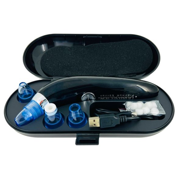 DermaSuction Platinum Rechargeable Cordless Pore Vacuum As Seen On TV Device - Picture 3 of 3